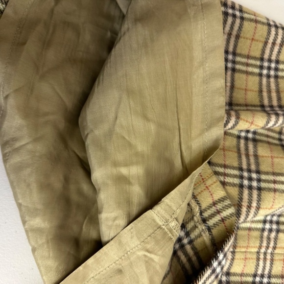 Vintage Roots Y2K Academia Plaid Mustard Preppy Wool Blend Mini Skirt Size 8 - Picture 8 of 11